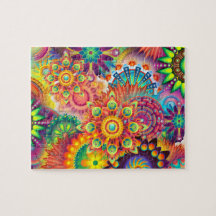 Patrón retro falso Resumen Boho