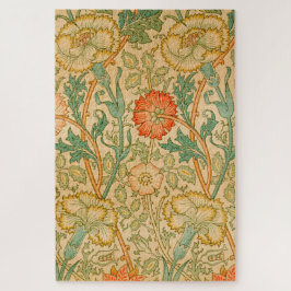Puzzle Patrón rosa y Rosa (por William Morris)