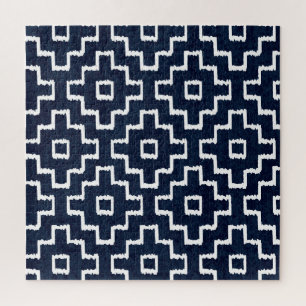Puzzle Patrón Sashiko: bordado japonés tradicional
