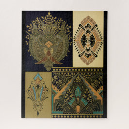 Puzzle Patrón textil Art Nouveau Christopher dresser