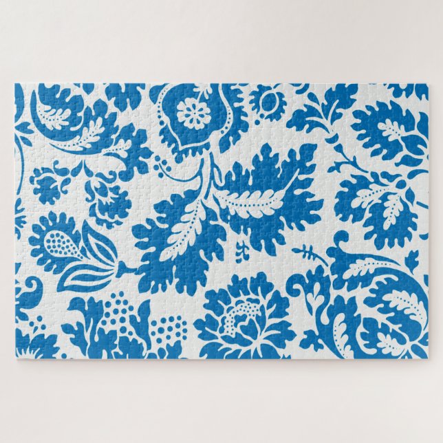 Puzzle Patrón veneciano (de William Morris) (Horizontal)