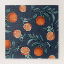 Patrón VI de limón y hoja