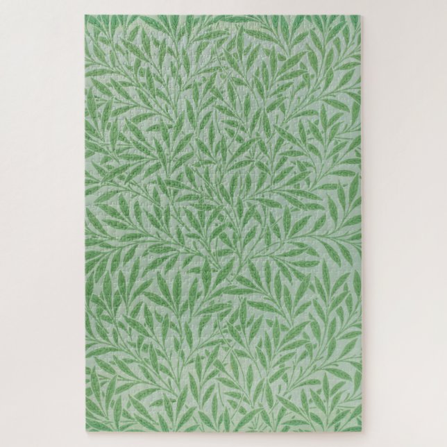 Puzzle Patrón Willow, William Morris (Vertical)