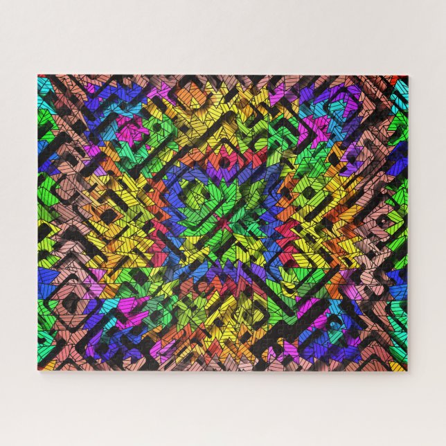 Puzzle Patrones abstractos 41A-B Opciones (Horizontal)