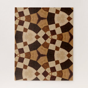 Puzzle Patrones de formas geométricas de Kaleidoscopio ma