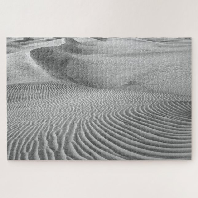 Puzzle Patrones En Las Dunas De Arena (Horizontal)