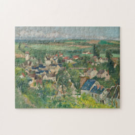 Puzzle Paul Cezanne - Auvers, vista panorámica
