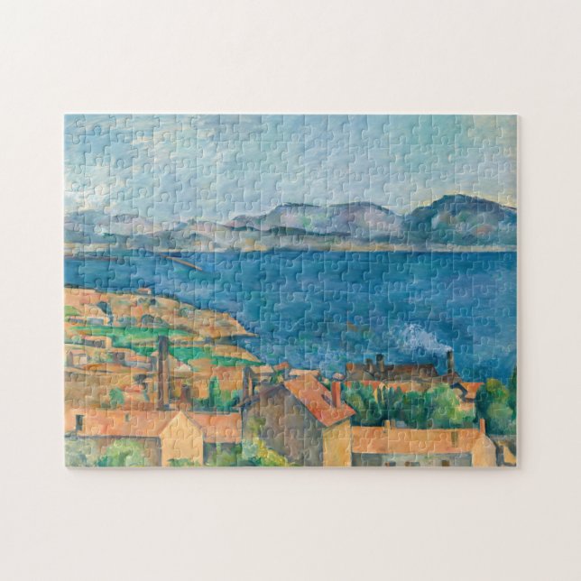 Puzzle Paul Cezanne - Bahía de Marsella, vista desde Esta (Horizontal)