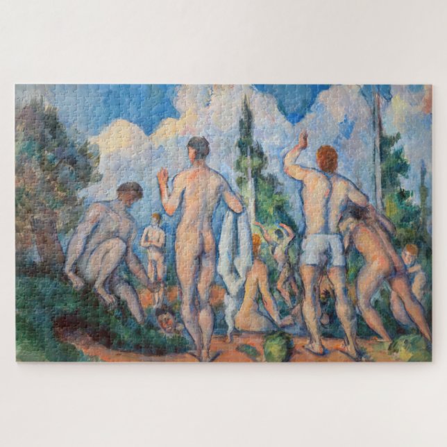Puzzle Paul Cezanne - Bathers (Horizontal)