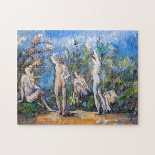 Puzzle Paul Cezanne - Cinco Bañistas