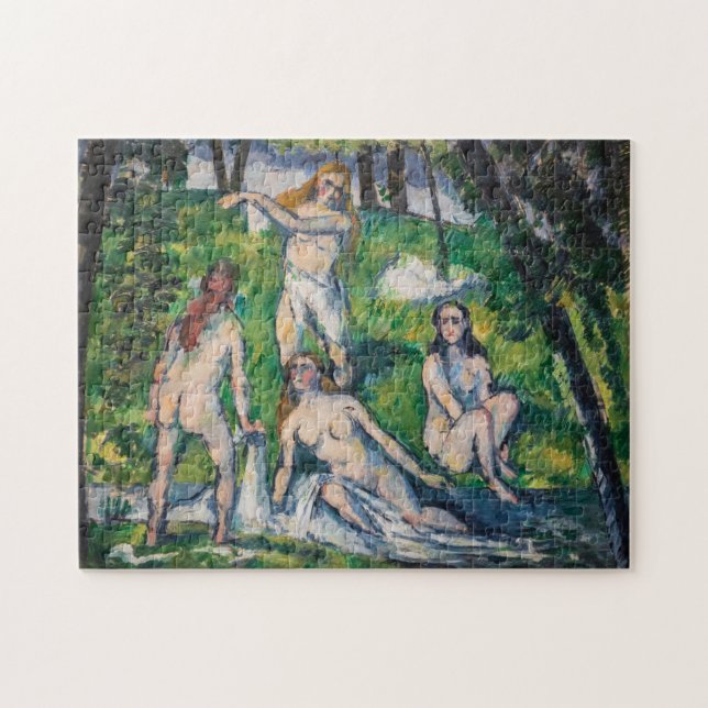 Puzzle Paul Cezanne - Cuatro Bathers (Horizontal)