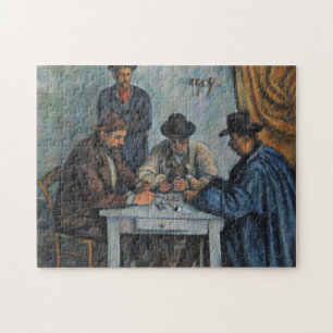 Puzzle Paul Cezanne el   los jugadores de tarjeta