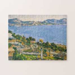 Puzzle Paul Cezanne - Golfo de Marsella visto desde Estaq