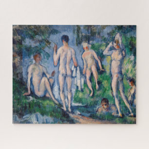 Puzzle Paul Cezanne - Grupo de Bañistas