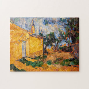 Puzzle Paul Cezanne - La Cabaña de Jourdan