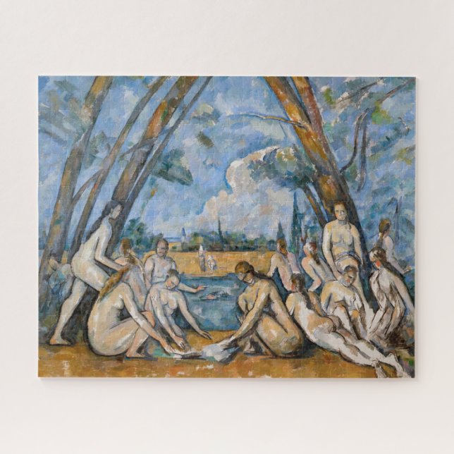 Puzzle Paul Cezanne - Los grandes bañistas (Horizontal)