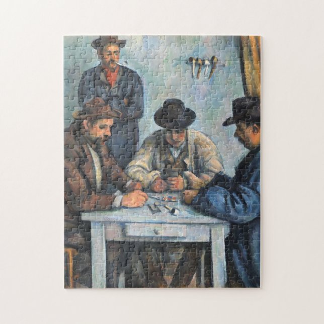 Puzzle Paul Cezanne - Los jugadores de cartas (Vertical)