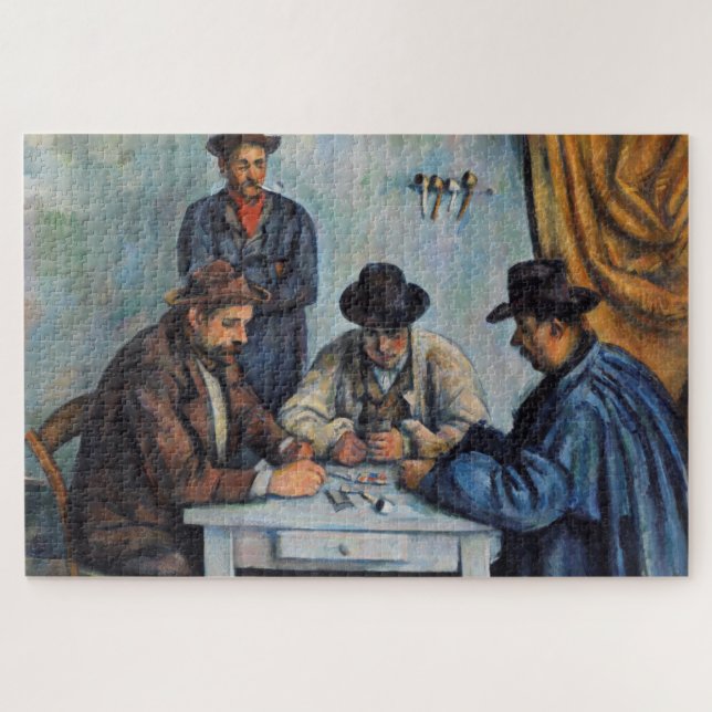 Puzzle Paul Cezanne - Los jugadores de cartas (Horizontal)