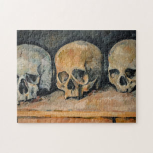 Puzzle Paul Cezanne - Los tres cráneos