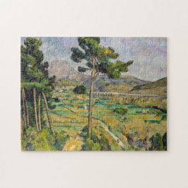 Puzzle Paul Cezanne - Mont Sainte-Victoire y Viaducto