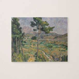Puzzle Paul Cezanne   Paisaje con viaducto