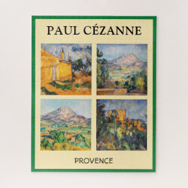 Puzzle Paul Cezanne - Selección de las obras maestras del