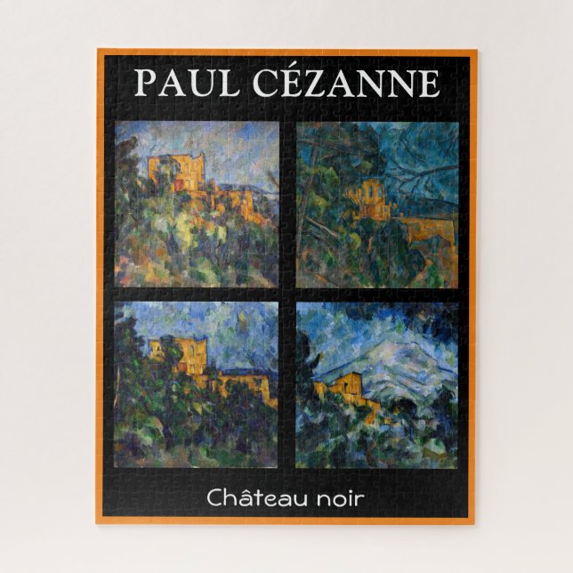 Puzzle Paul Cezanne - Selección de Maestros del Chateau N (Vertical)