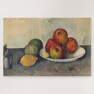 Puzzle Paul Cézanne sobre la vida con manzanas