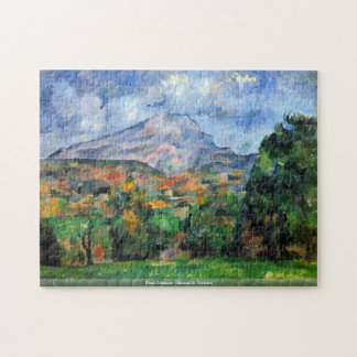 Puzzle Paul Cezanne - soporte St Victoire