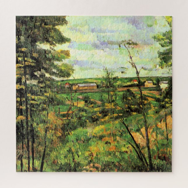 Puzzle Paul Cezanne, The Valley of the Oise, (Vertical)