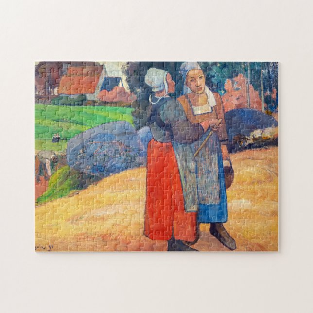 Puzzle Paul Gauguin - Campesinas bretonas (Horizontal)