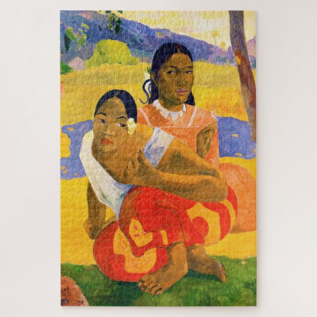 Puzzle Paul Gauguin "¿Cuándo te casarás?" (Vertical)