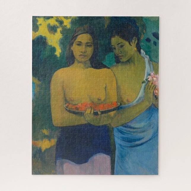 Puzzle Paul Gauguin - Dos mujeres tahitianas (Vertical)