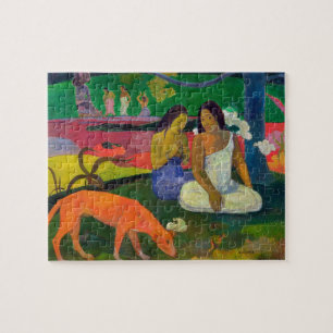 Puzzle Paul Gauguin el   Arearea (el perro rojo), 1892