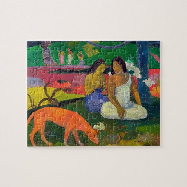 Puzzle Paul Gauguin el | Arearea (el perro rojo), 1892 (Horizontal)