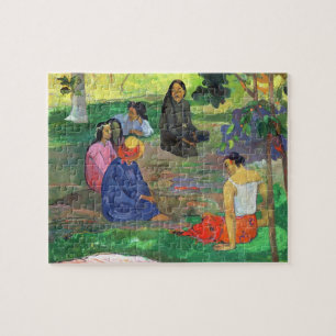 Puzzle Paul Gauguin el   Les Parau Parau (los Gossipers)