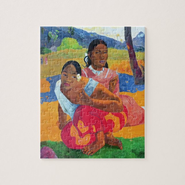 Puzzle Paul Gauguin el | Nafea Faaipoipo (cuando está (Vertical)