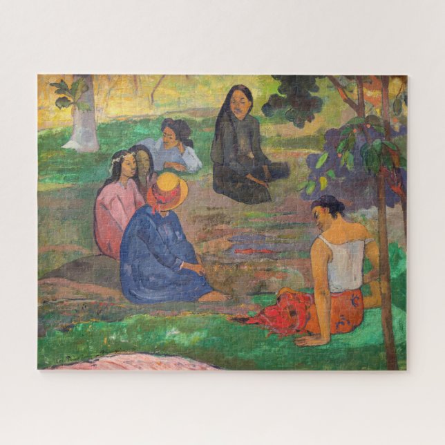 Puzzle Paul Gauguin - La conversación / Les Parau Parau (Horizontal)