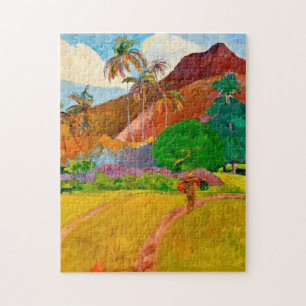 Puzzle Paul Gauguin - Paisaje Tahitiano