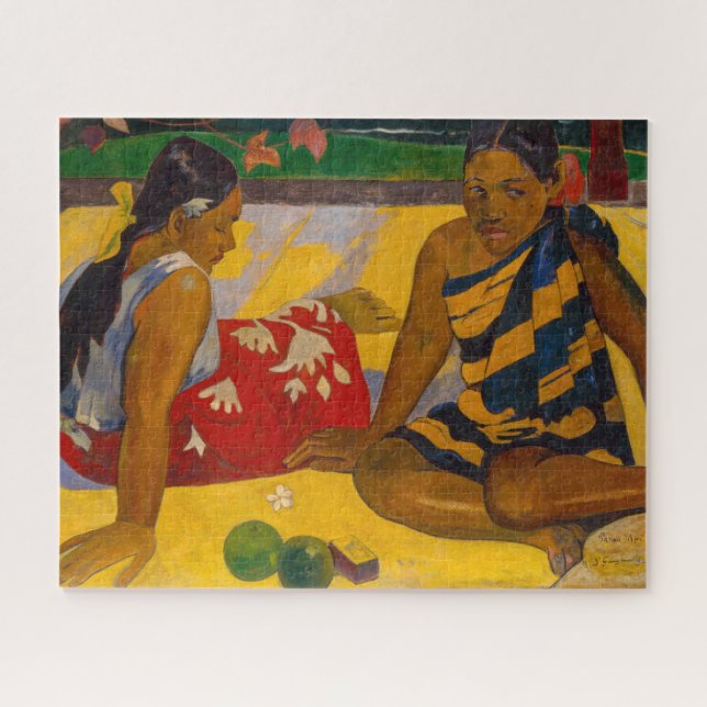 Puzzle Paul Gauguin - Parau Api / ¿Qué hay de nuevo? (Horizontal)