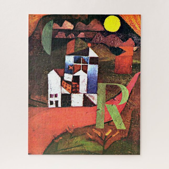 Puzzle Paul Klee, ARTE FAMOSO, Villa R (Vertical)