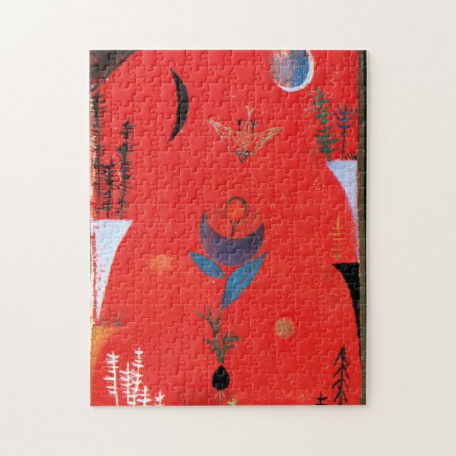 Puzzle Paul Klee - Casas de verano (Vertical)