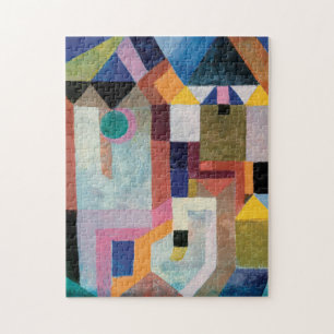 Puzzle Paul Klee, Colorful Architecture (1917) - Colorida