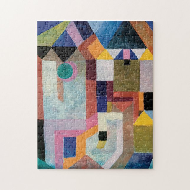 Puzzle Paul Klee, Colorful Architecture (1917) - Colorida (Vertical)