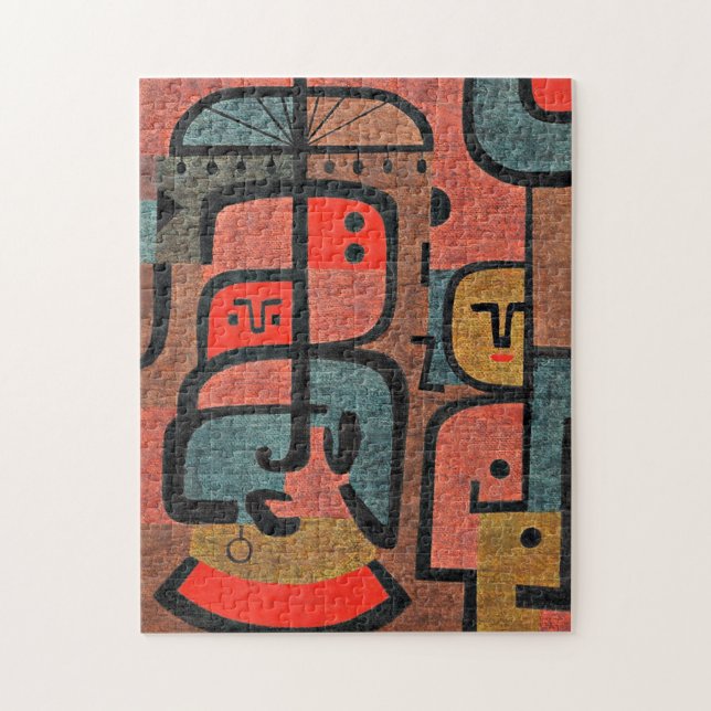Puzzle Paul Klee - Exóticos (Vertical)