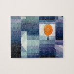 Puzzle Paul Klee Harbinger de otoño. Arte azul vintage<br><div class="desc">El rompecabezas de Paul Klee "The Harbinger of Autumn". Arte vintage azul acuarela.</div>