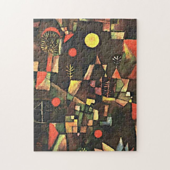 Puzzle Paul Klee - Luna llena (Vertical)