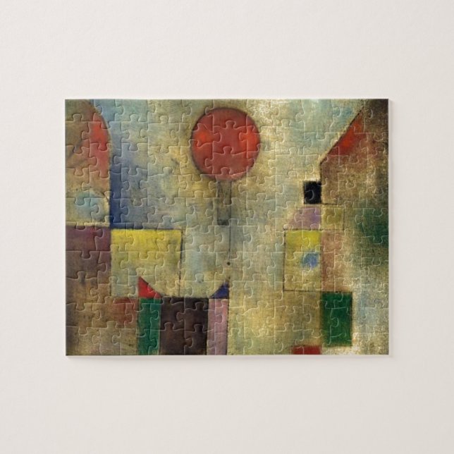 Puzzle Paul Klee Red Balloon Abstract Art Painting (Horizontal)
