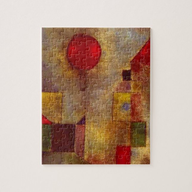 Puzzle Paul Klee Red Balloon Resumen Arte Colorido (Vertical)