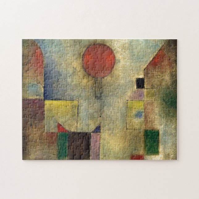 Puzzle Paul Klee Red Balloon Resumen Pintura de Arte (Horizontal)